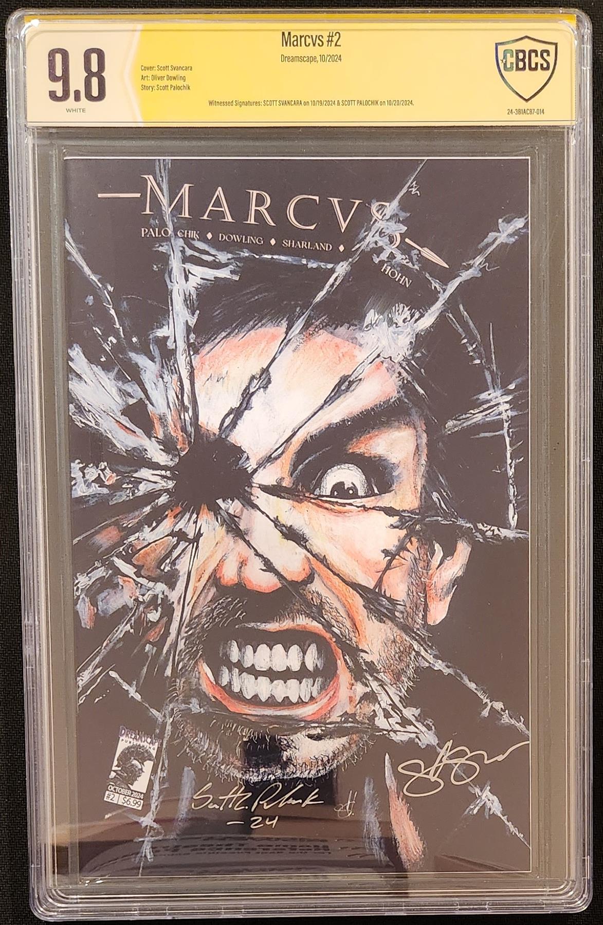 CBCS MARCVS #2 Cover A Dreamscape Publishing 9.8 Graded Comic Book