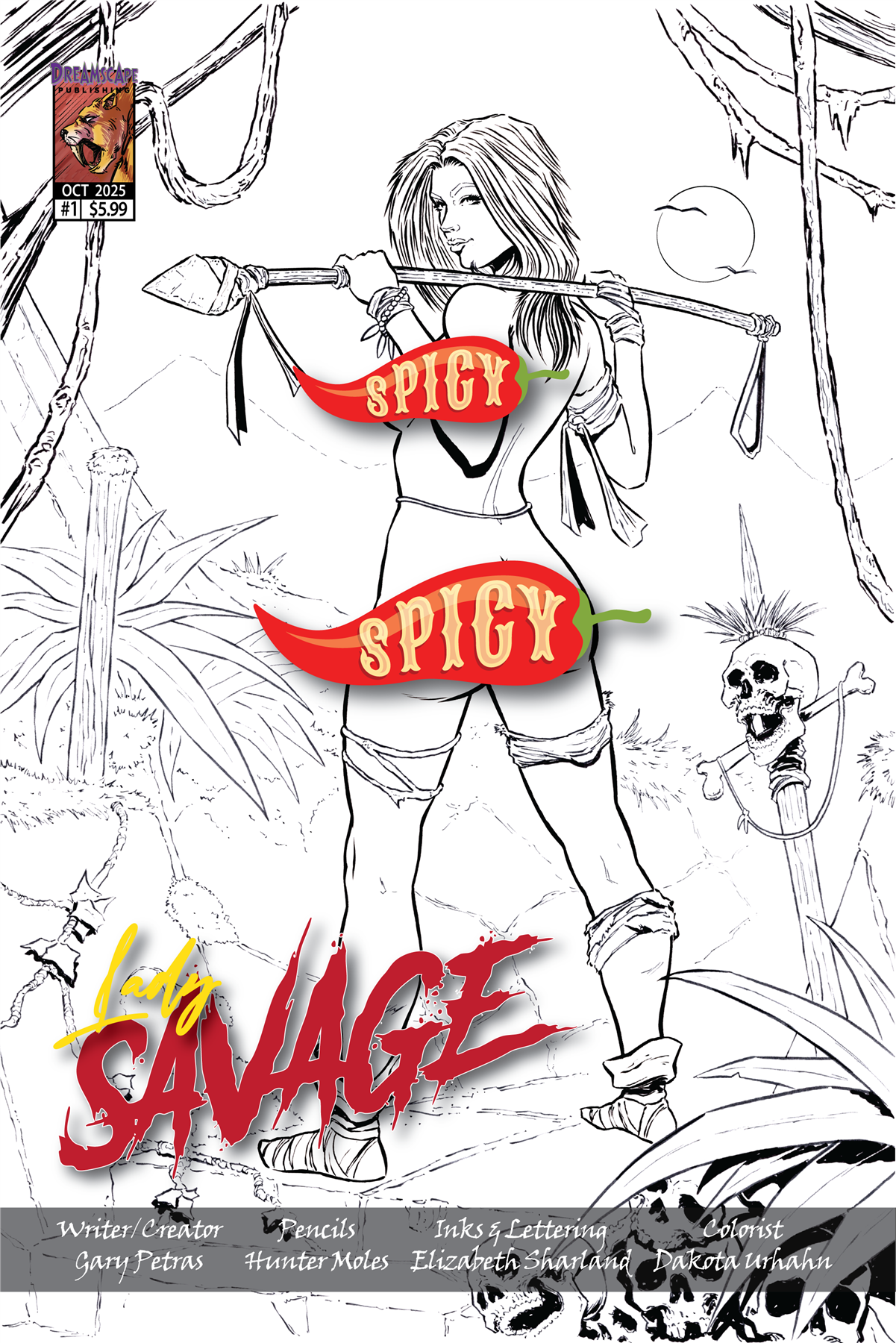 Lady Savage #1 Cover H Dreamscape Publishing Comic Book