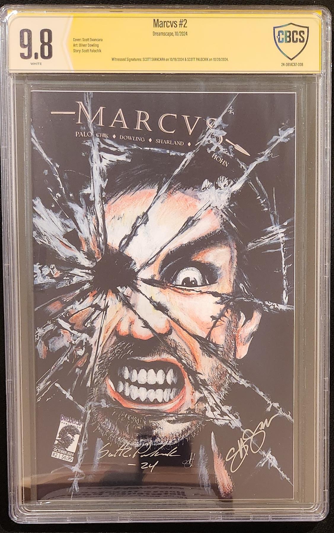 CBCS MARCVS #2 Cover A Dreamscape Publishing 9.8 Graded Comic Book