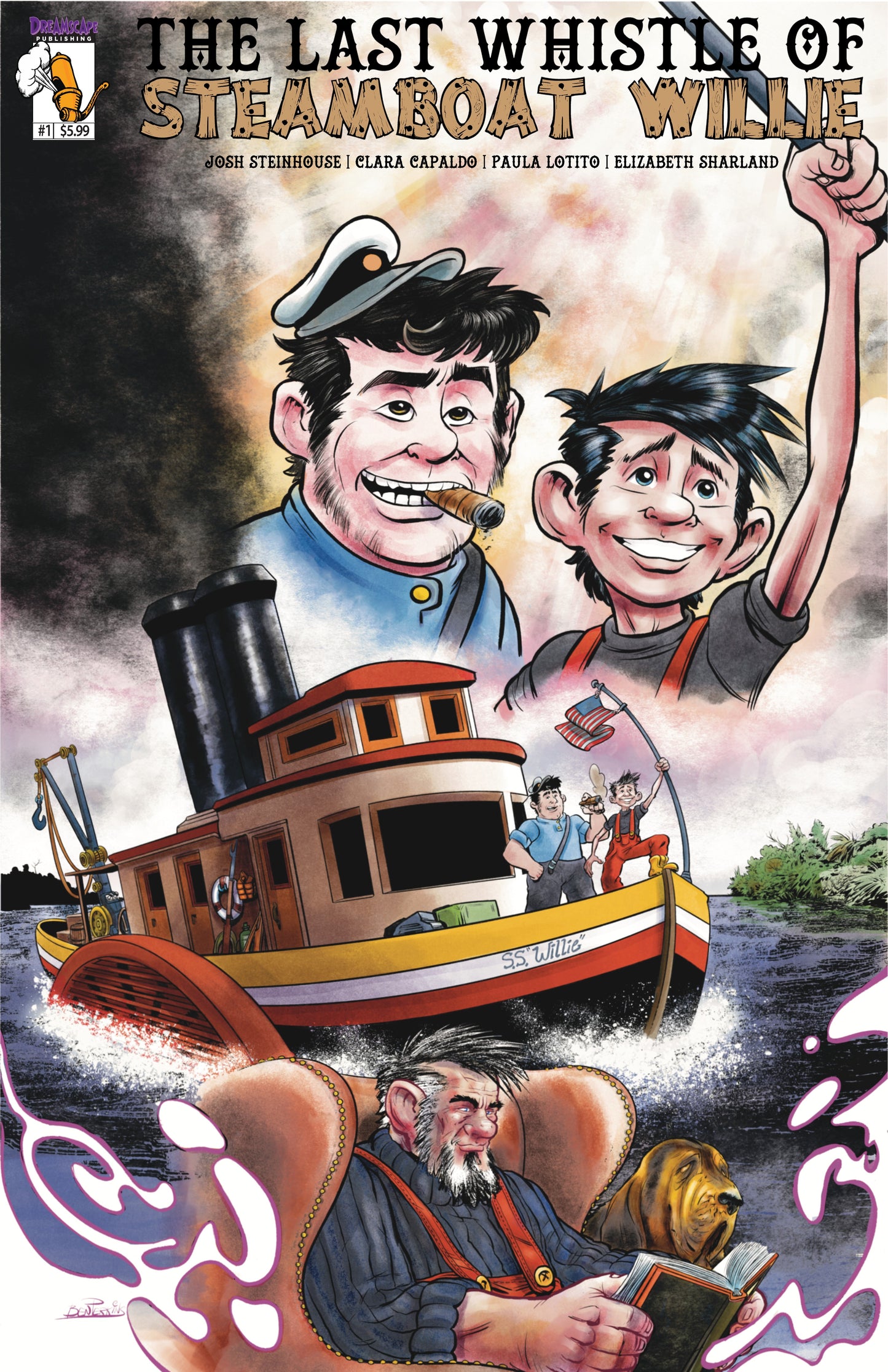 The Last Whistle of Steamboat Willie Issue #1 Comic by Joshua Steinhouse