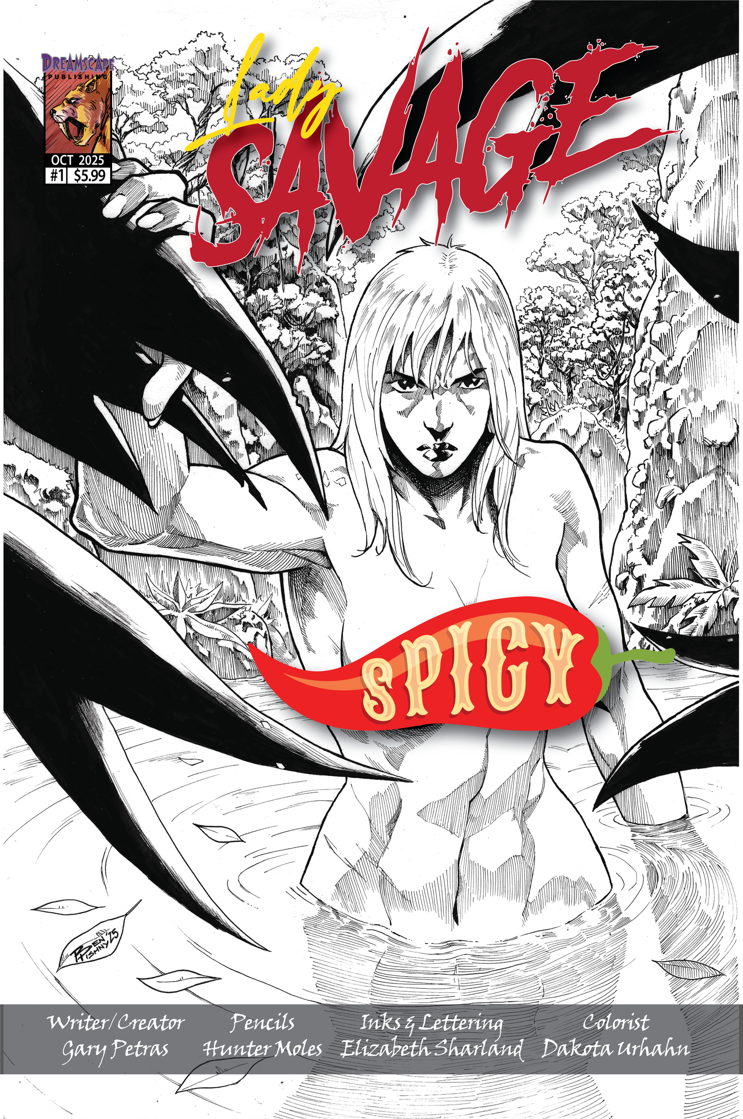 Lady Savage #1 Comic by Gary Petras