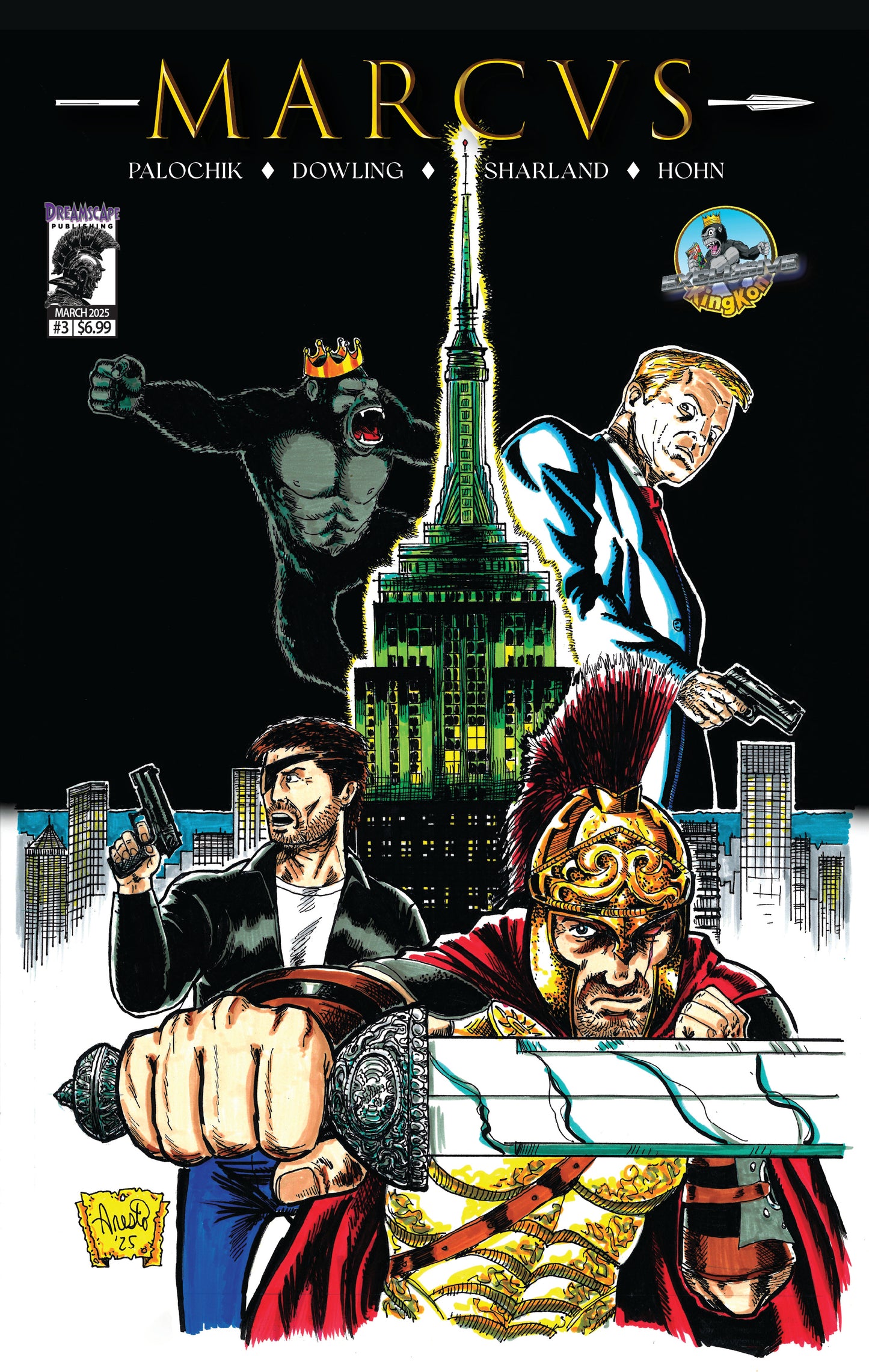 MARCVS Comic Book 2024 by Scott Palochik