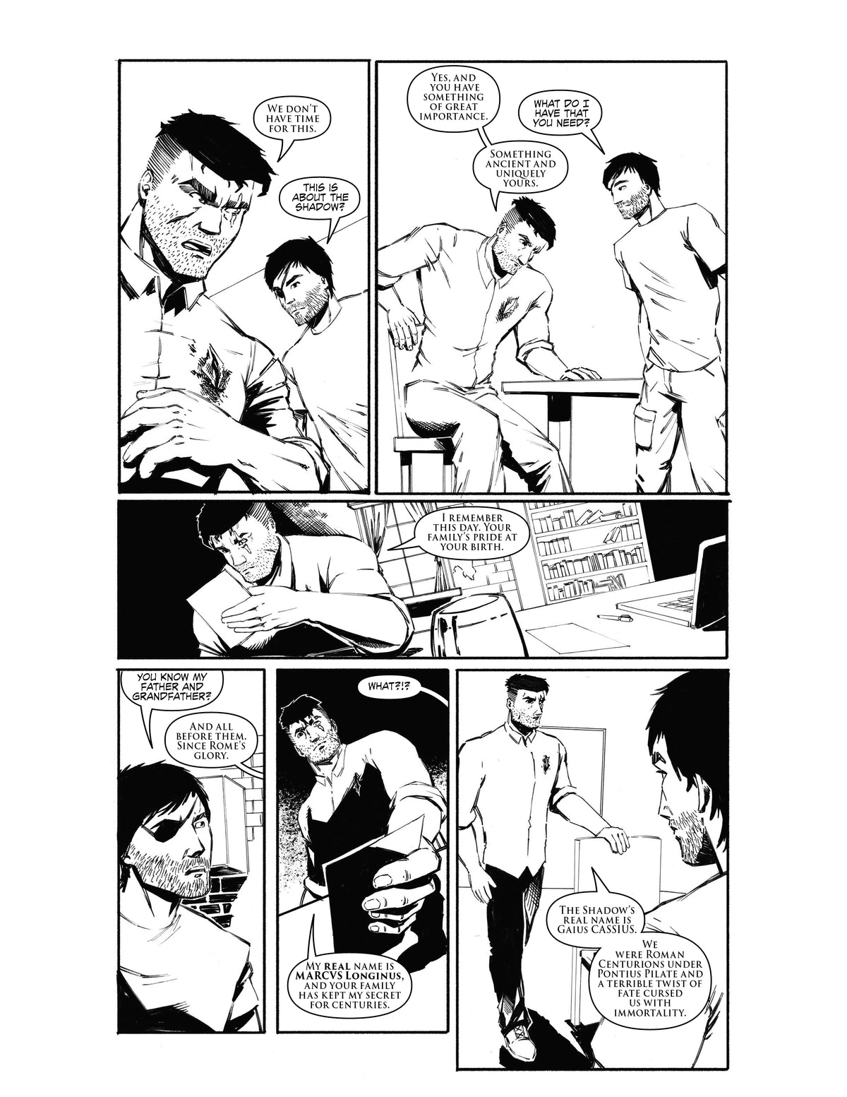 MARCVS Issue #3 Comic by Scott Palochik