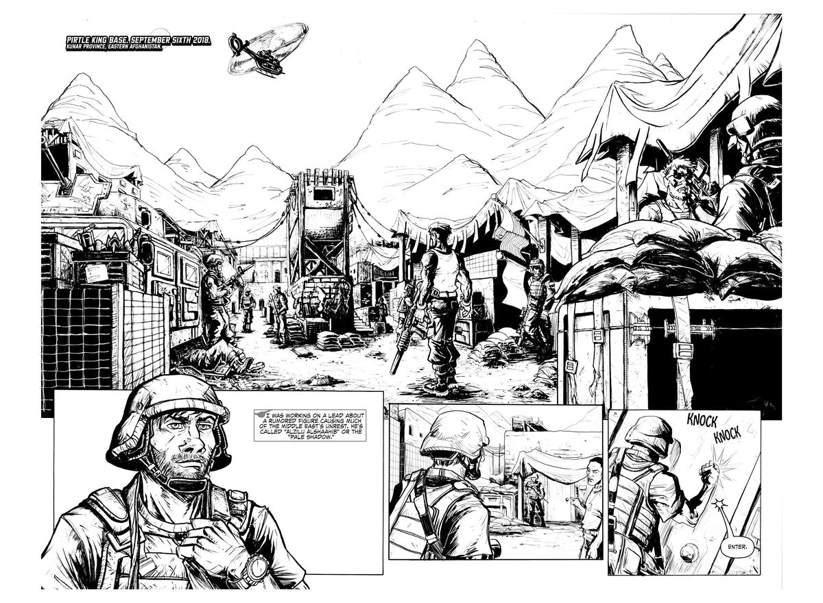 MARCVS Issue #1 Comic by Scott Palochik