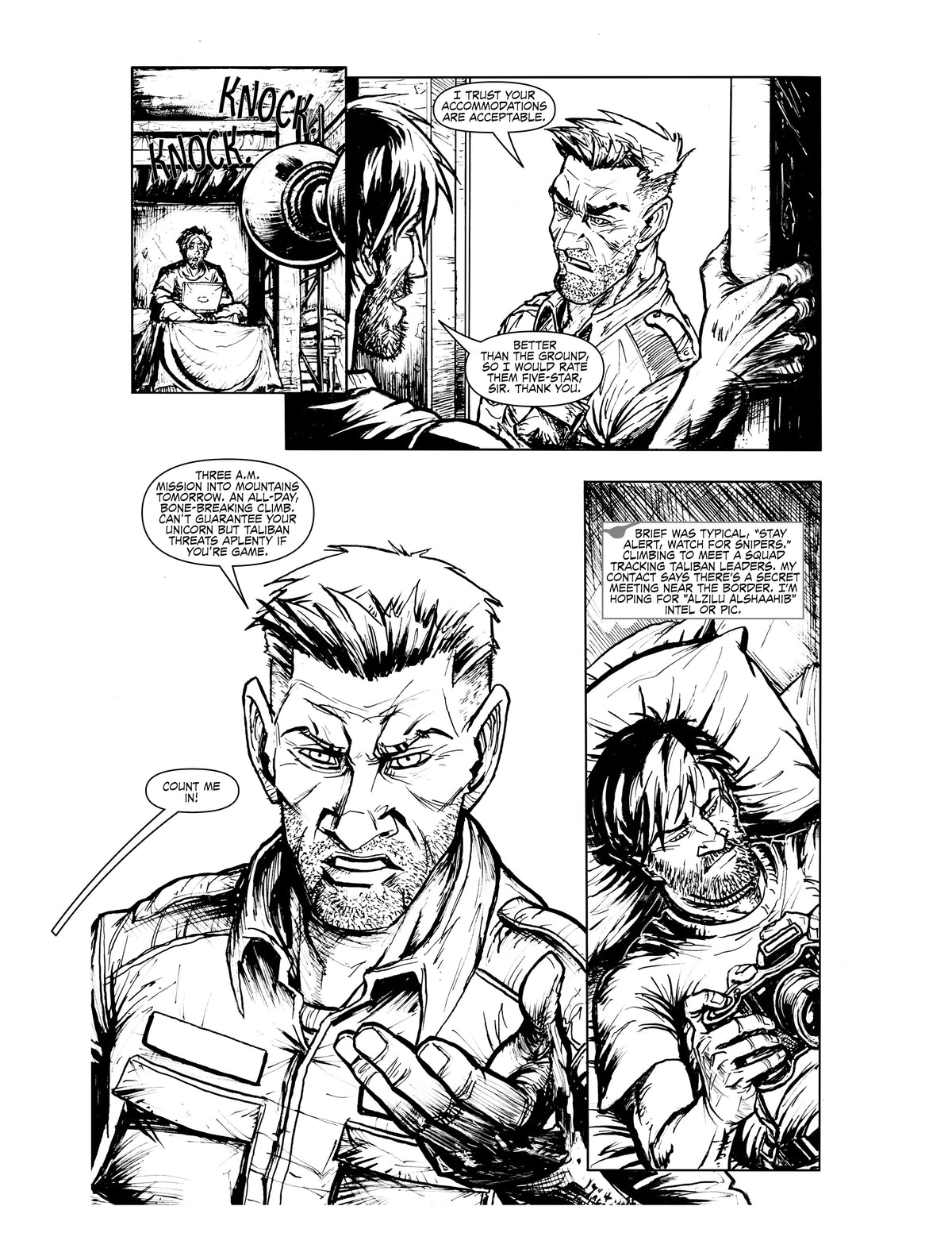 MARCVS Issue #1 Comic by Scott Palochik