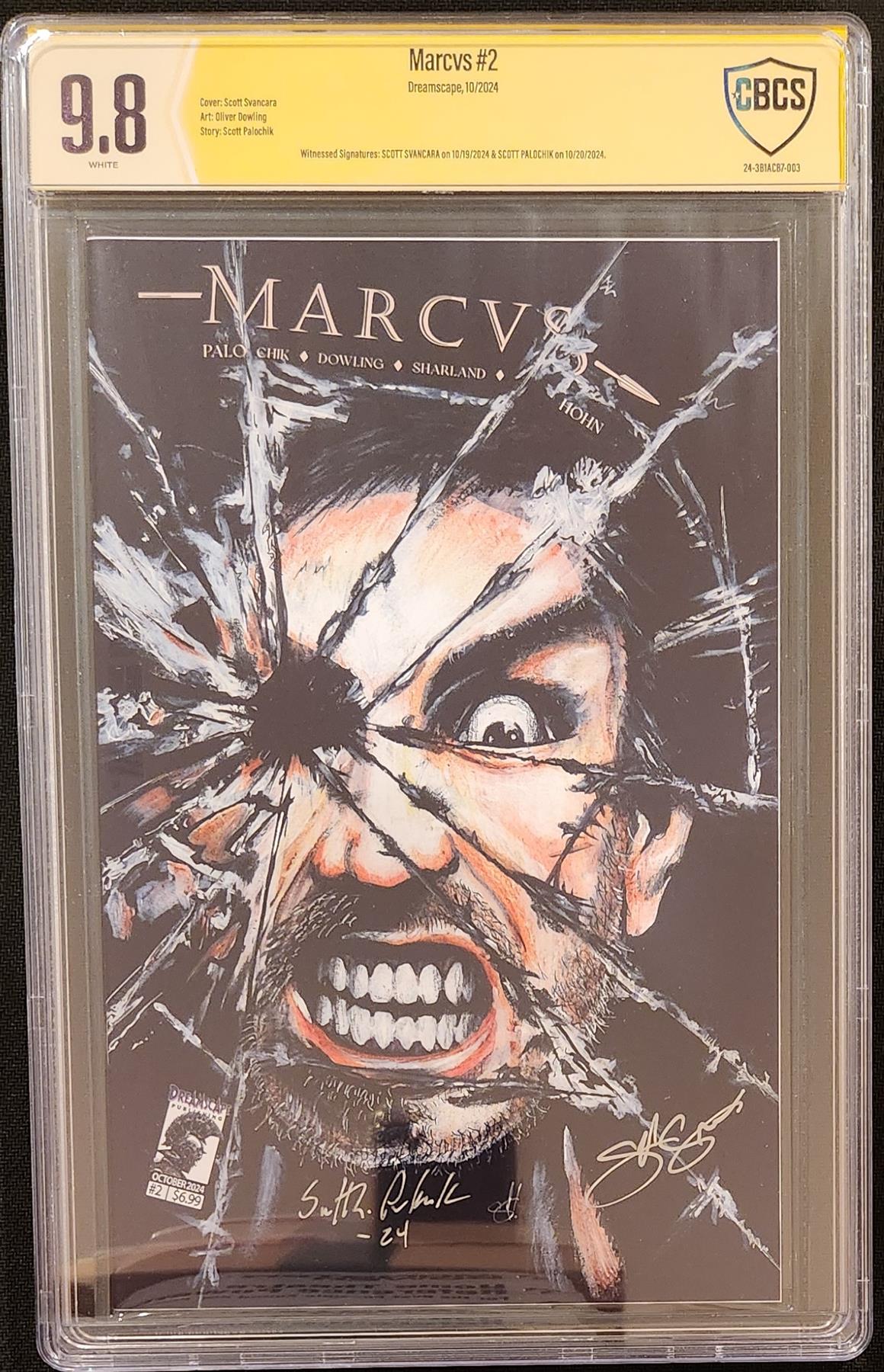 CBCS MARCVS #2 Cover A Dreamscape Publishing  9.8 Graded Comic Book