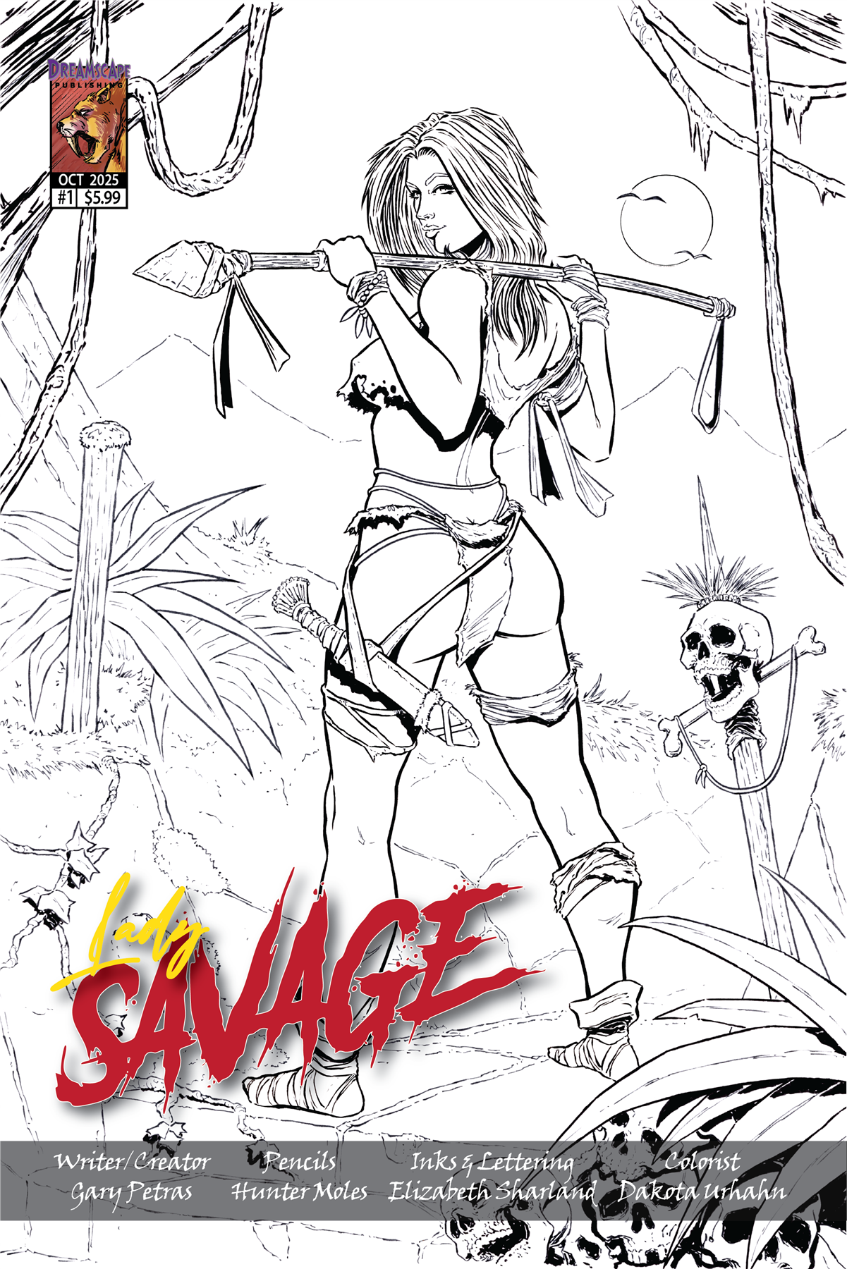 Lady Savage #1 Cover G Dreamscape Publishing Comic Book