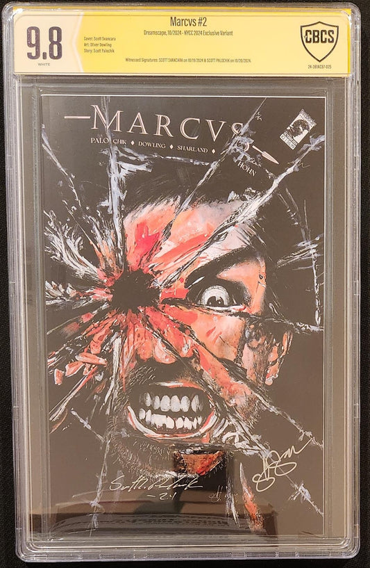 CBCS MARCVS #2 Cover C NYCC Exclusive Dreamscape Publishing  9.8 Graded Comic Book