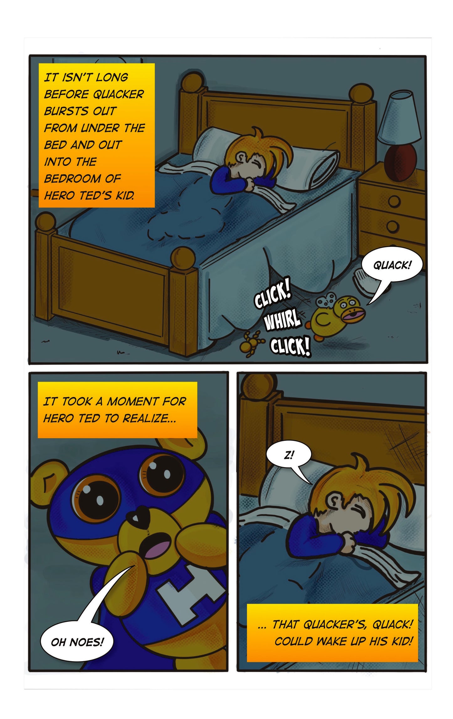 The Adventures of Hero Ted And Friends #1 by Nick Davis
