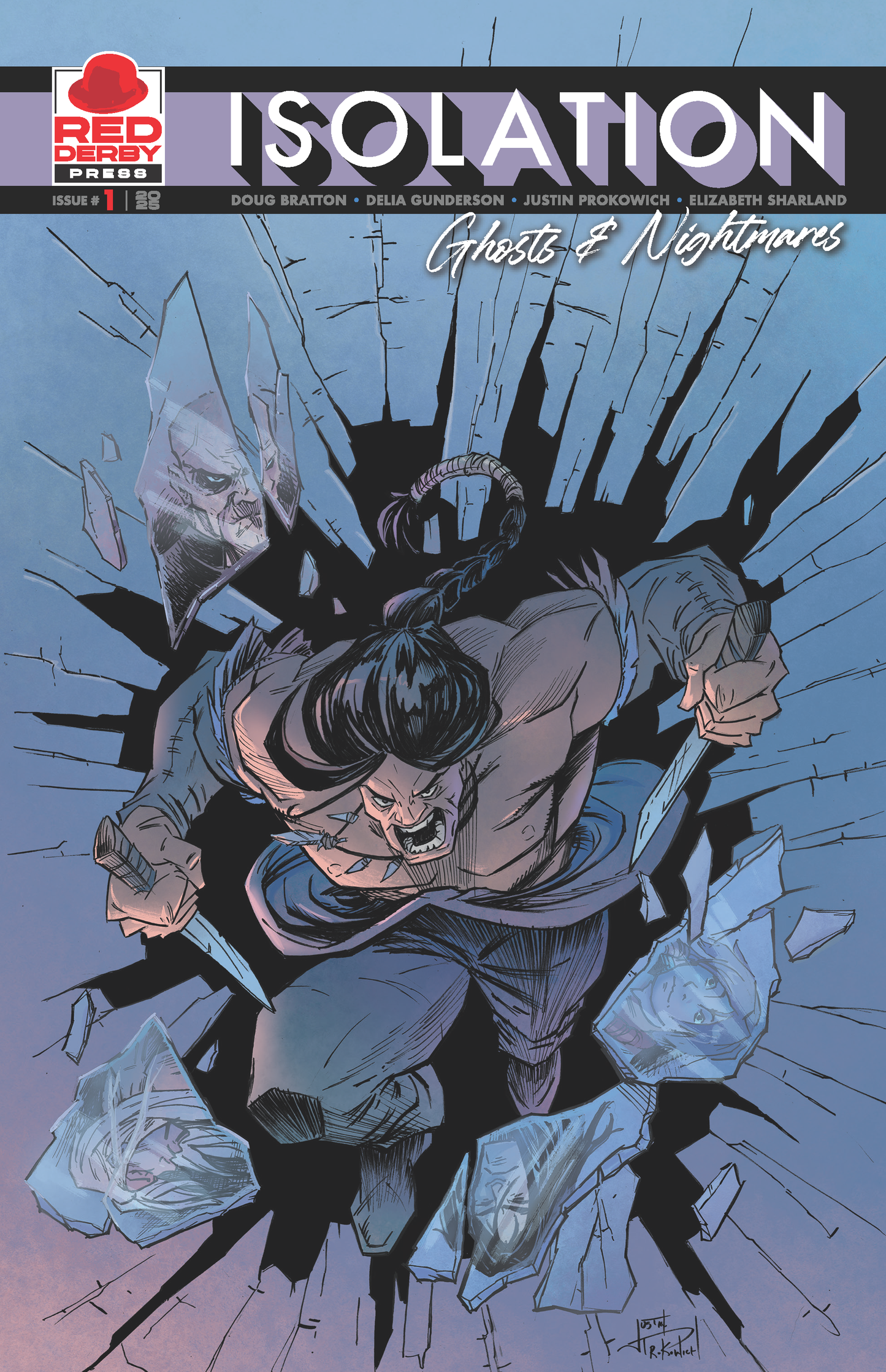 Isolation Ghost & Nightmares Cover B by Justin Prokowich Red Derby Press 2025 Comic Book