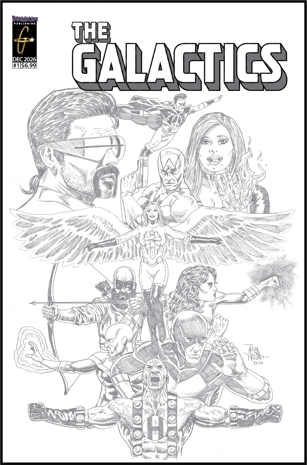 Galactics #1 by Tom Aresto
