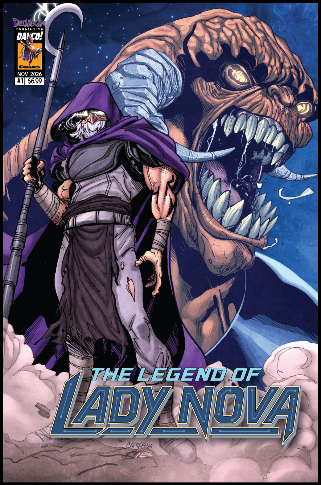 The Legend of Lady Nova Issue #1 by Dave Allred