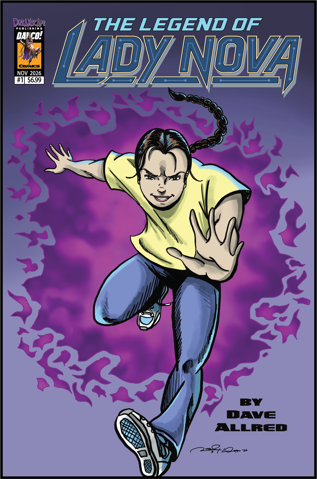 The Legend of Lady Nova Issue #1 by Dave Allred