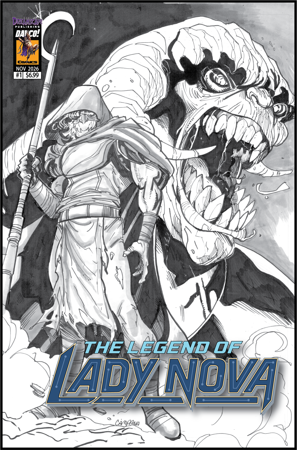 The Legend of Lady Nova Issue #1 by Dave Allred