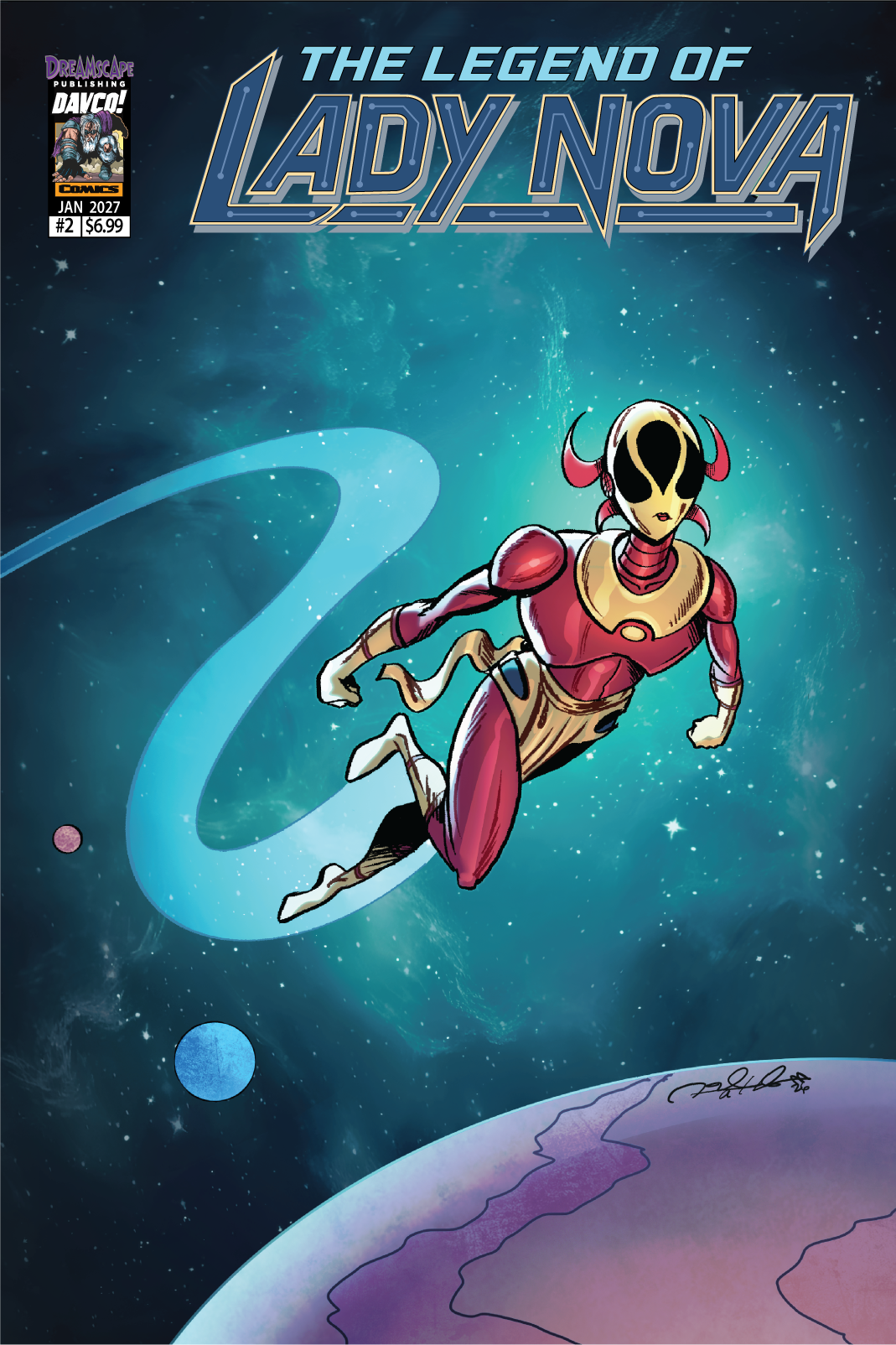 The Legend of Lady Nova Issue #2 by Dave Allred