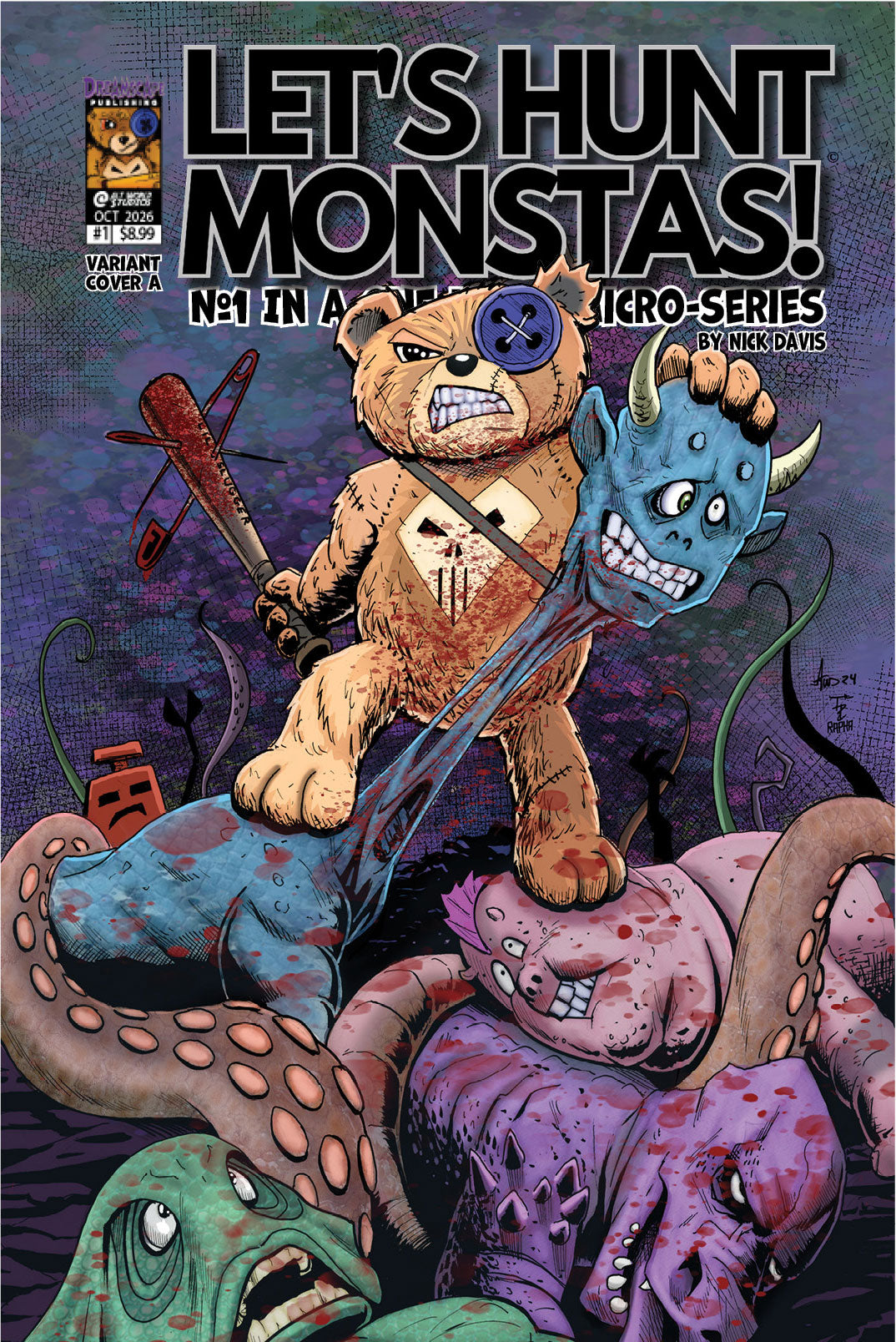 Let’s Hunt Monstas! No.1 in a Micro-Series of One by Nick Davis