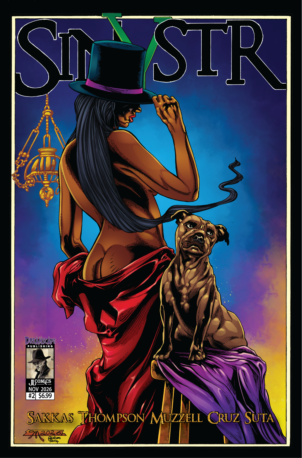 SinYstr Issue #2 by John Sakkas & Johnny Thomson