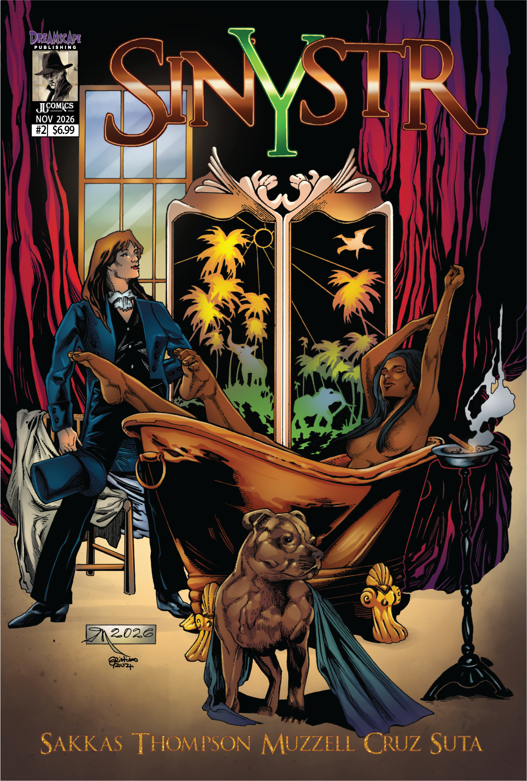 SinYstr Issue #2 by John Sakkas & Johnny Thomson