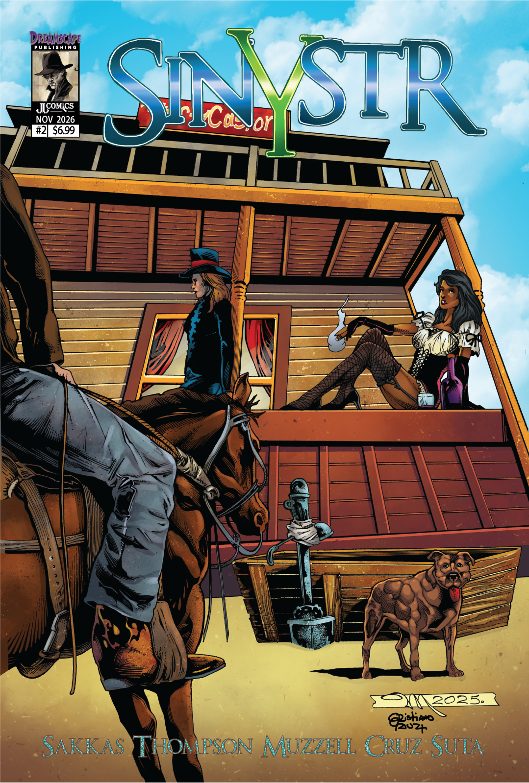 SinYstr Issue #2 by John Sakkas & Johnny Thomson
