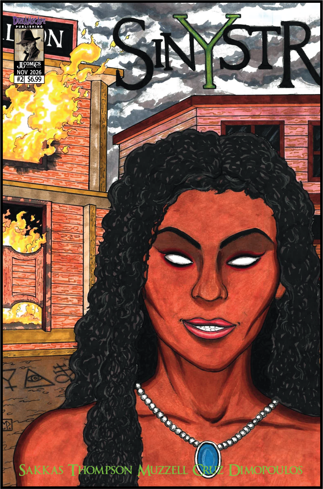 SinYstr Issue #2 by John Sakkas & Johnny Thomson
