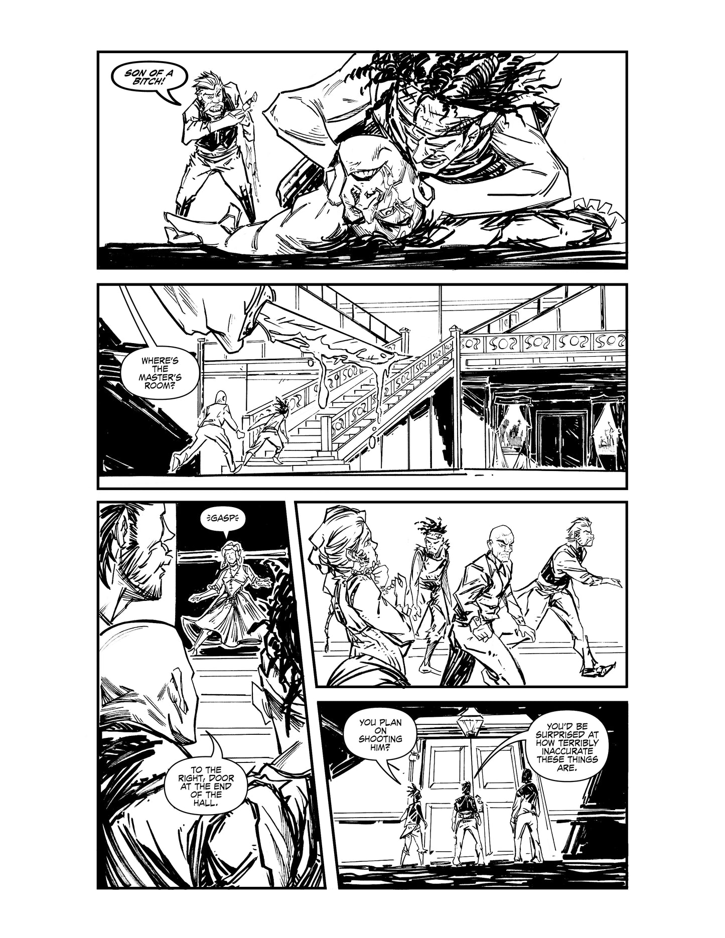 Digital Copy of Tales of the Wretched #1 Comic by Ryan Patrick Allen