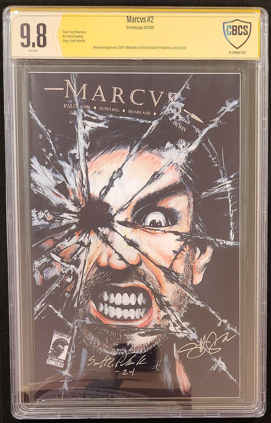 CBCS MARCVS #2 Cover A Dreamscape Publishing  9.8 Graded Comic Book