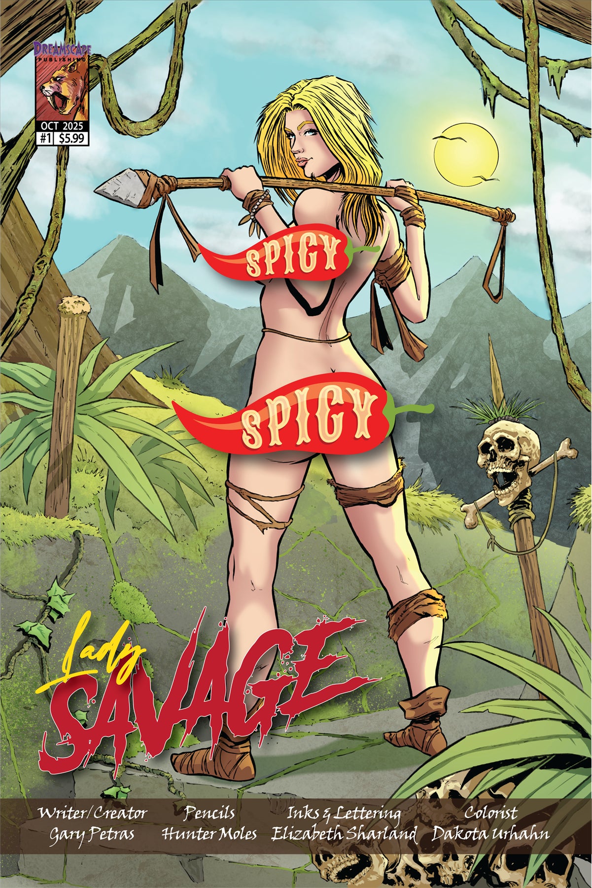 Lady Savage #1 Cover D Dreamscape Publishing Comic Book