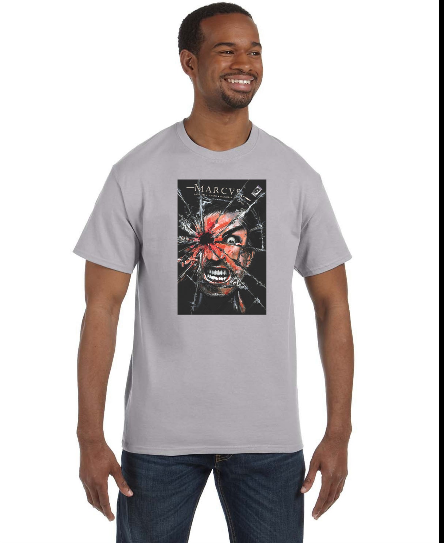 Marcvs #2 Cover C NYCC Exclusive Unisex T-Shirt Silver