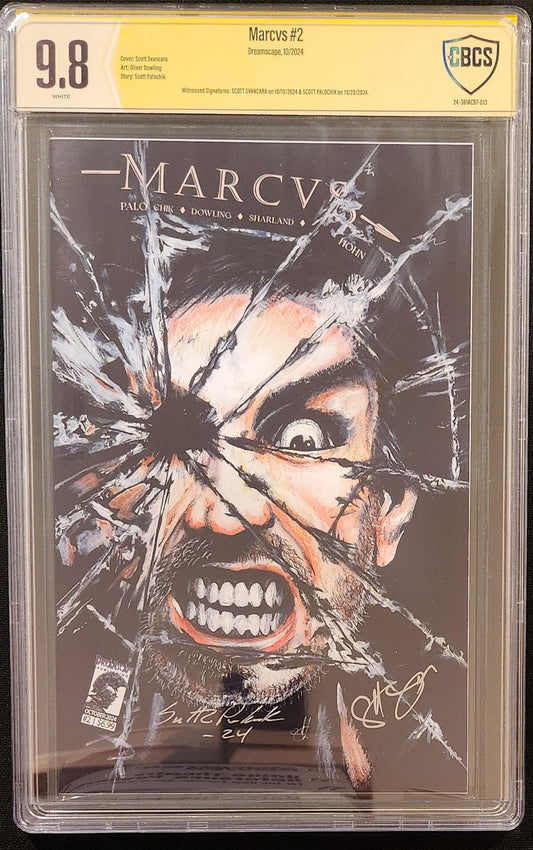 CBCS MARCVS #2 Cover A Dreamscape Publishing  9.8 Graded Comic Book