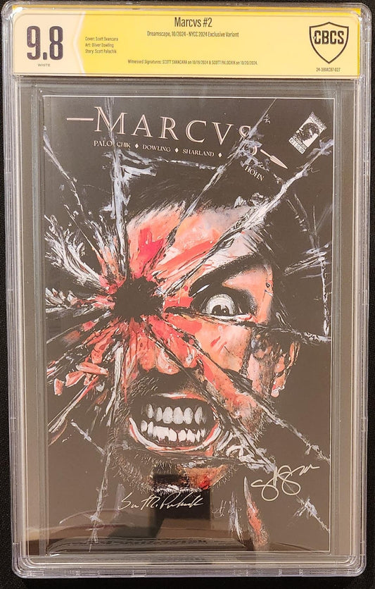 CBCS MARCVS #2 Cover C NYCC Exclusive Dreamscape Publishing  9.8 Graded Comic Book