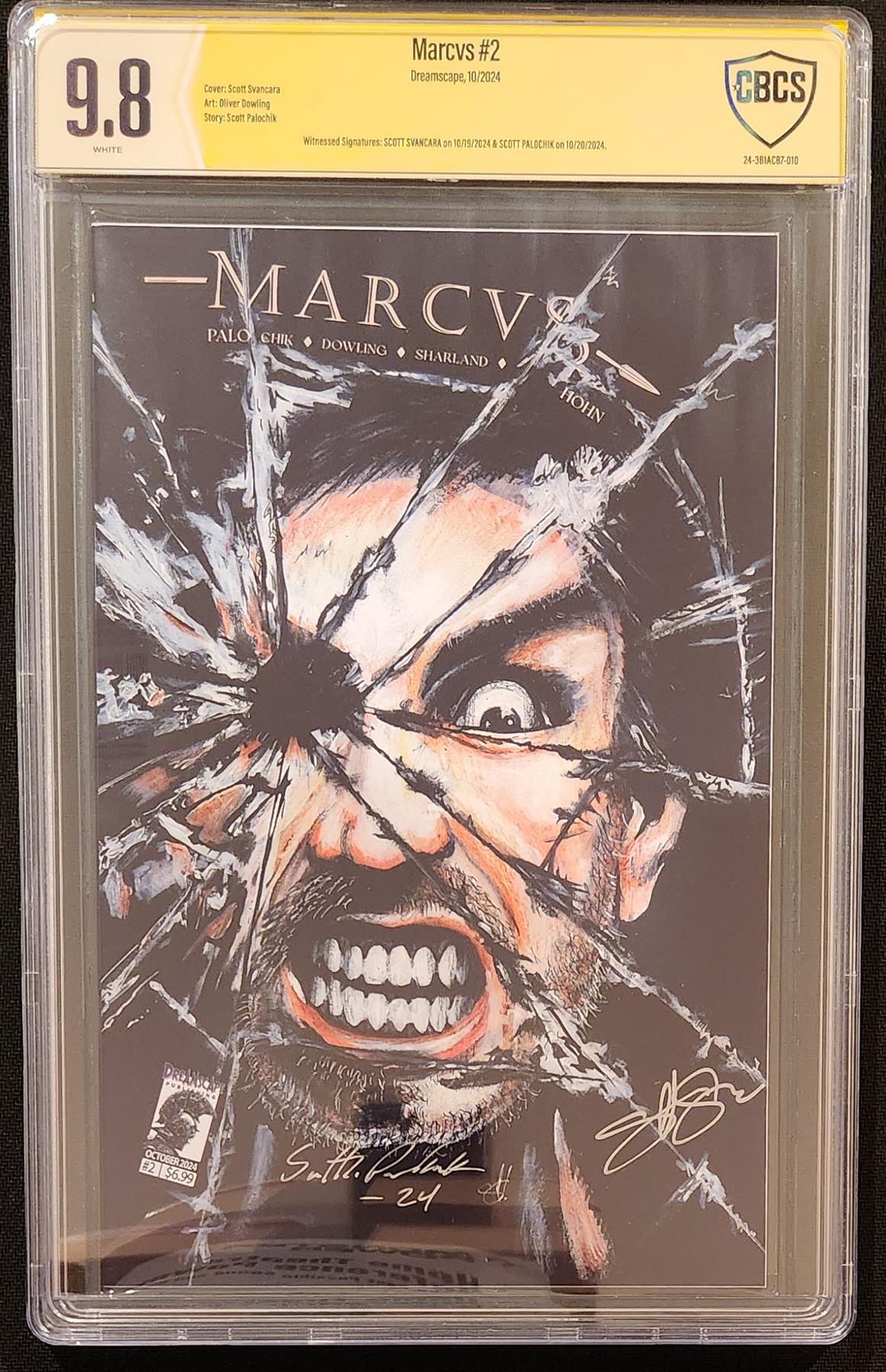 CBCS MARCVS #2 Cover A Dreamscape Publishing  9.8 Graded Comic Book