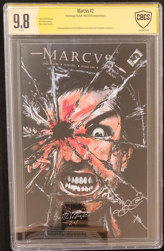 CBCS MARCVS #2 Cover C NYCC Exclusive Dreamscape Publishing  9.8 Graded Comic Book