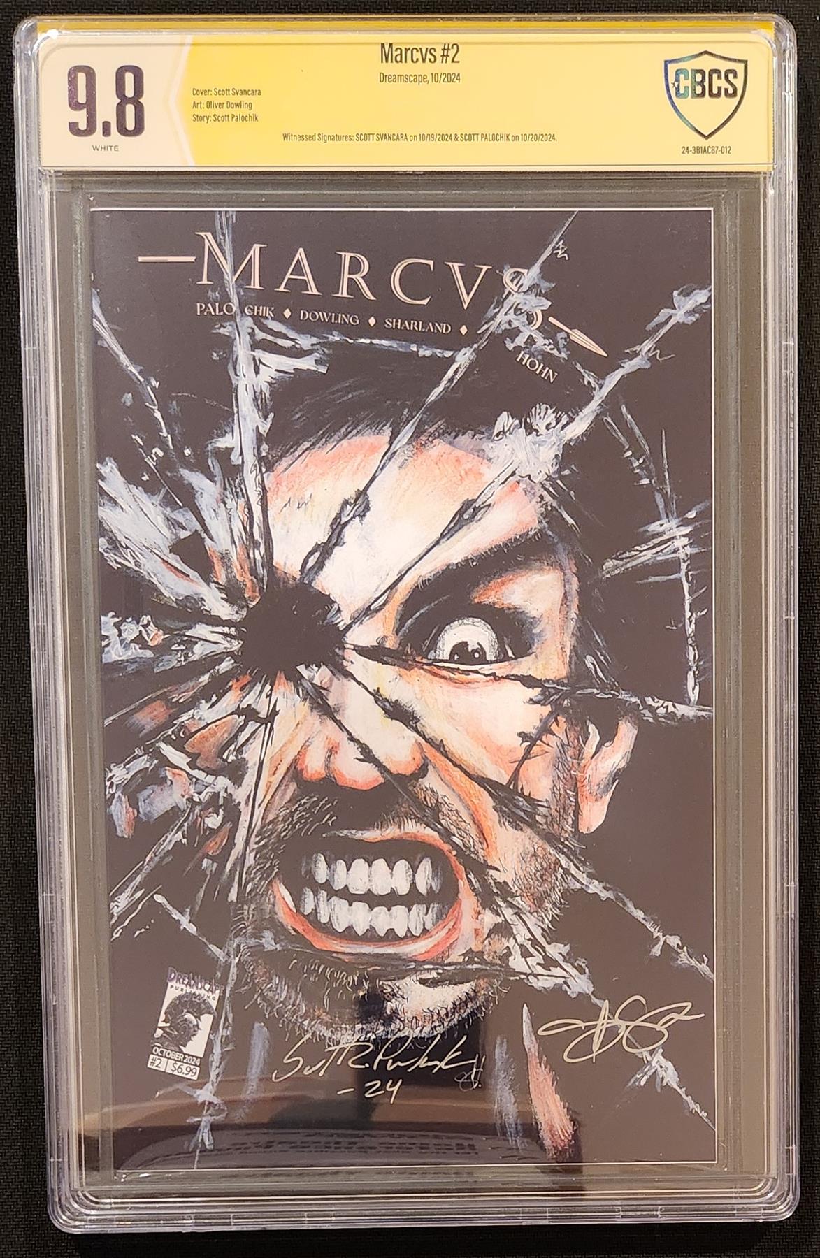 CBCS MARCVS #2 Cover A Dreamscape Publishing  9.8 Graded Comic Book